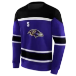 personalized-baltimore-ravens-striped-pattern-purple-hoodie-best-selling
