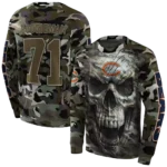 personalized-chicago-bears-camo-skull-hoodie-best-selling