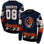 personalized-chicago-bears-grateful-vibes-blue-hoodie-best-selling