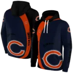 personalized-chicago-bears-minimalist-design-blue-black-hoodie-best-selling