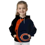 personalized-chicago-bears-minimalist-design-blue-black-hoodie-best-selling