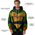 personalized-chicago-bears-superhero-armor-blue-green-hoodie-best-selling