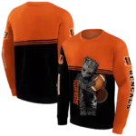 personalized-cincinnati-bengals-baby-groot-orange-black-hoodie-best-selling