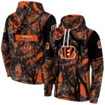 personalized-cincinnati-bengals-hunting-theme-orange-black-hoodie-best-selling