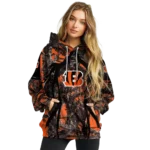 personalized-cincinnati-bengals-hunting-theme-orange-black-hoodie-best-selling