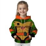 personalized-cincinnati-bengals-superhero-armor-orange-green-hoodie-best-selling