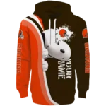personalized-cleveland-browns-peeking-snoopy-brown-hoodie-best-selling
