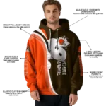 personalized-cleveland-browns-peeking-snoopy-brown-hoodie-best-selling
