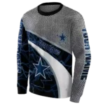personalized-dallas-cowboys-hexagonal-mesh-blue-black-gray-hoodie-best-selling