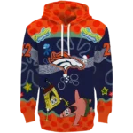 personalized-denver-broncos-spongebob-patrick-star-orange-navy-hoodie-best-selling