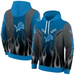 personalized-detroit-lions-flame-design-blue-hoodie-best-selling