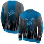 personalized-detroit-lions-flame-design-blue-hoodie-best-selling