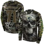 personalized-green-bay-packers-camo-skull-hoodie-best-selling