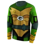 personalized-green-bay-packers-superhero-armor-green-hoodie-best-selling