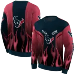 personalized-houston-texans-flame-design-blue-hoodie-best-selling