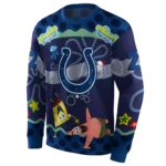 personalized-indianapolis-colts-spongebob-patrick-star-blue-navy-hoodie-best-selling