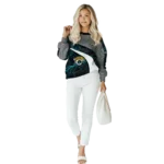 personalized-jacksonville-jaguars-hexagonal-mesh-teal-black-gray-hoodie-best-selling