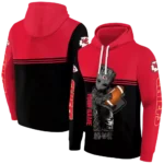 personalized-kansas-city-chiefs-baby-groot-red-black-hoodie-best-selling