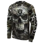 personalized-las-vegas-raiders-camo-skull-hoodie-best-selling