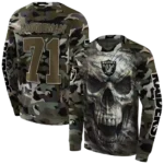 personalized-las-vegas-raiders-camo-skull-hoodie-best-selling