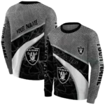 personalized-las-vegas-raiders-hexagonal-mesh-black-gray-hoodie-best-selling
