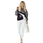 personalized-las-vegas-raiders-hexagonal-mesh-black-gray-hoodie-best-selling