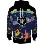personalized-las-vegas-raiders-spongebob-patrick-star-black-navy-hoodie-best-selling