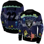 personalized-las-vegas-raiders-spongebob-patrick-star-black-navy-hoodie-best-selling