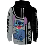personalized-las-vegas-raiders-stitch-black-hoodie-best-selling