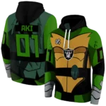 personalized-las-vegas-raiders-superhero-armor-black-green-hoodie-best-selling