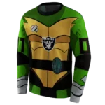 personalized-las-vegas-raiders-superhero-armor-black-green-hoodie-best-selling