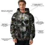 personalized-los-angeles-chargers-camo-skull-hoodie-best-selling