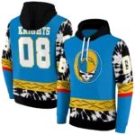 personalized-los-angeles-chargers-grateful-vibes-blue-hoodie-best-selling