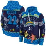personalized-los-angeles-chargers-spongebob-patrick-star-blue-navy-hoodie-best-selling