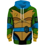 personalized-los-angeles-chargers-superhero-armor-blue-green-hoodie-best-selling