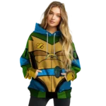 personalized-los-angeles-chargers-superhero-armor-blue-green-hoodie-best-selling