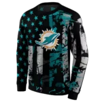 personalized-miami-dolphins-distressed-flag-aqua-black-hoodie-best-selling