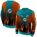 personalized-miami-dolphins-flame-design-aqua-hoodie-best-selling