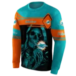personalized-miami-dolphins-grim-reaper-aqua-black-hoodie-best-selling