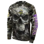 personalized-minnesota-vikings-camo-skull-hoodie-best-selling