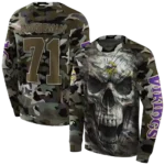 personalized-minnesota-vikings-camo-skull-hoodie-best-selling