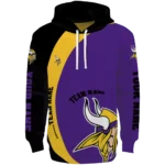 personalized-minnesota-vikings-minimalist-design-purple-black-hoodie-best-selling