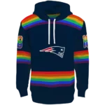 personalized-new-england-patriots-rainbow-stripes-blue-hoodie-best-selling