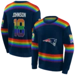personalized-new-england-patriots-rainbow-stripes-blue-hoodie-best-selling