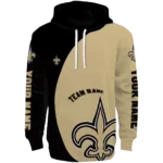 personalized-new-orleans-saints-minimalist-design-gold-black-hoodie-best-selling