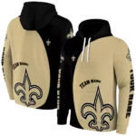 personalized-new-orleans-saints-minimalist-design-gold-black-hoodie-best-selling
