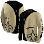 personalized-new-orleans-saints-minimalist-design-gold-black-hoodie-best-selling