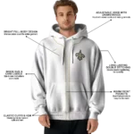 personalized-new-orleans-saints-sporty-stripe-white-hoodie-best-selling