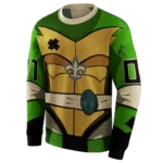 personalized-new-orleans-saints-superhero-armor-gold-green-hoodie-best-selling