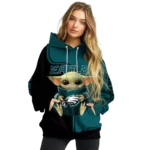 personalized-philadelphia-eagles-baby-yoda-green-black-hoodie-best-selling